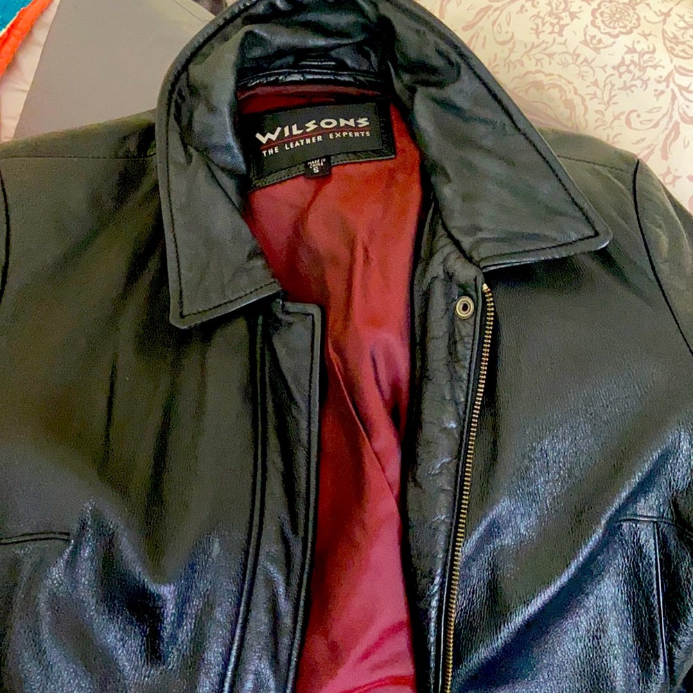 Wilsons leather vintage jacket great condition